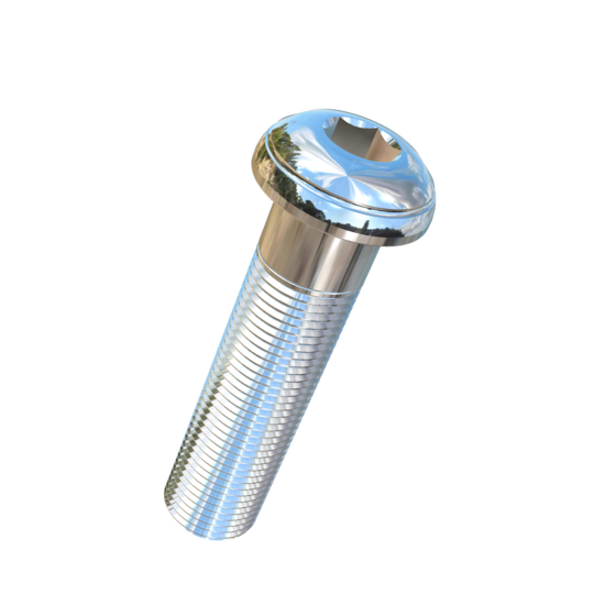 Titanium 5/8-18 X 2-1/2 UNF Button Head Socket Drive Allied Titanium Cap Screw